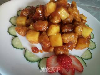 菠萝里脊的做法步骤：8