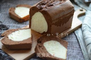 黑钻吐司蛋糕的做法步骤：21