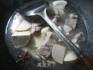 鲜素鸡烧五花肉的做法步骤：7