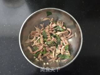 麻辣薄荷鸡丝的做法步骤：9