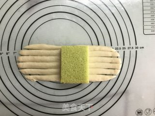 蛋糕夹心面包的做法步骤：19