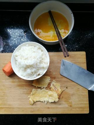 肉松饭团的做法步骤：1