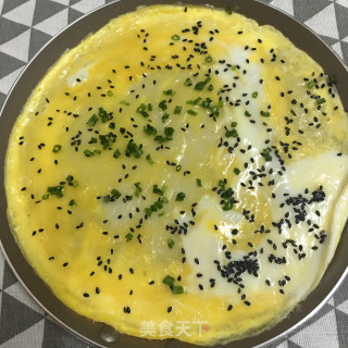 鸡蛋饼的做法步骤：4