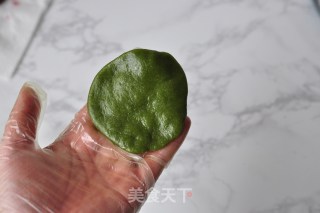 青汁草莓大福的做法步骤：13