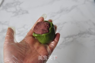 青汁草莓大福的做法步骤：14
