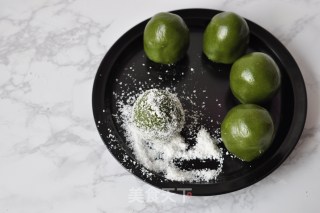 青汁草莓大福的做法步骤：17