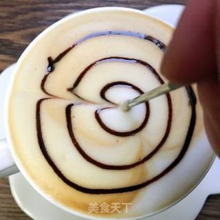 简单拉花咖啡的做法步骤：13