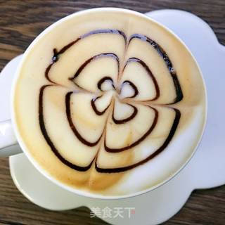 简单拉花咖啡的做法步骤：14