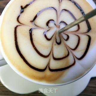 简单拉花咖啡的做法步骤：15