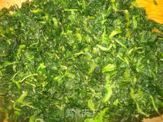 人青菜糊饼的做法步骤：2