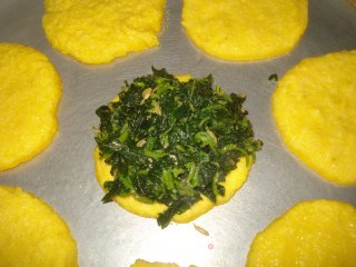 人青菜糊饼的做法步骤：12