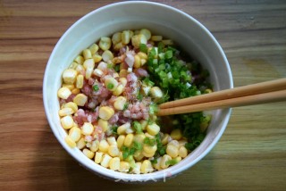 玉米鲜肉挞的做法步骤：4