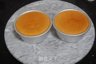巧克力淋面奶油蛋糕的做法步骤：8