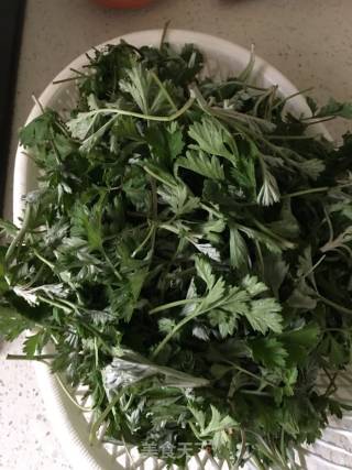 艾草窝窝的做法步骤：1