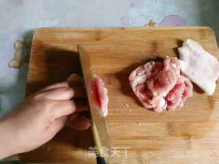 春芽菜炒肉丝的做法步骤：2