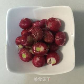 糖醋樱桃萝卜的做法步骤：5