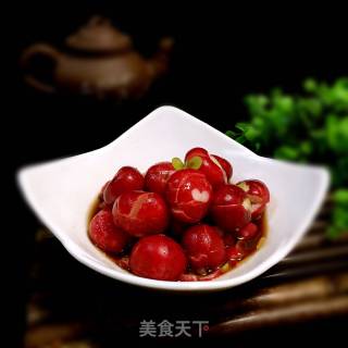 糖醋樱桃萝卜的做法步骤：7