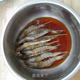蒜蓉烤虾的做法步骤：5