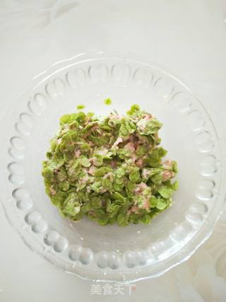 ＃春食野菜香＃榆钱水饺的做法步骤：5