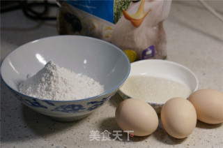 燕麦无油蛋糕的做法步骤：1