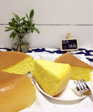 电饭锅版戚风蛋糕的做法步骤：19
