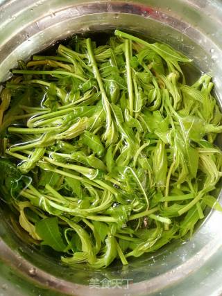 豆腐香椿肉饼的做法步骤：2