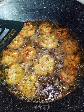 豆腐香椿肉饼的做法步骤：8