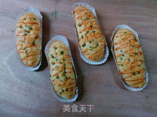 肉松芝士沙拉面包的做法步骤：17