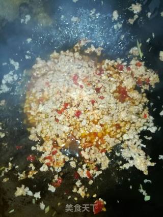 肉末青豆的做法步骤：4