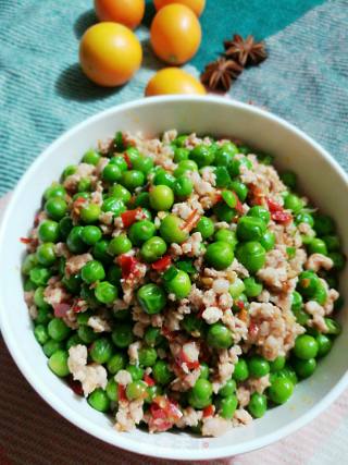 肉末青豆的做法步骤：8