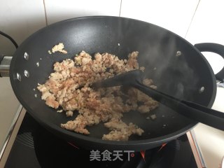 香烤肉末茄子的做法步骤：4
