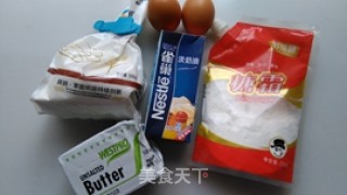 酥皮奶油泡芙的做法步骤：1