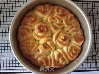 玫瑰花面包的做法步骤：11