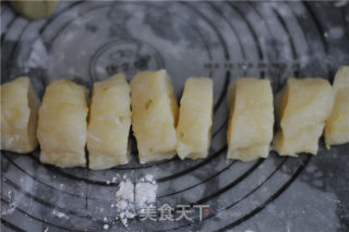 抹茶红豆麻薯夹心软欧包的做法步骤：6