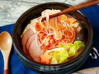 酸辣泡菜面的做法步骤：5