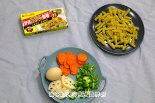 咖喱蔬菜面的做法步骤：1