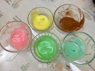 鸟语花香 彩绘蛋糕卷的做法步骤：10
