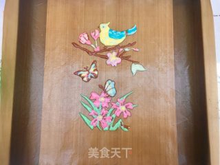 鸟语花香 彩绘蛋糕卷的做法步骤：11