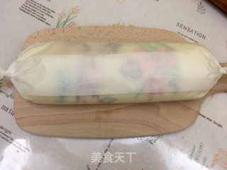 鸟语花香 彩绘蛋糕卷的做法步骤：17