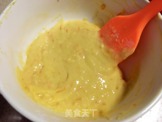橙香彩色玛德琳蛋糕（少油版）的做法步骤：4