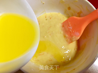 橙香彩色玛德琳蛋糕（少油版）的做法步骤：6
