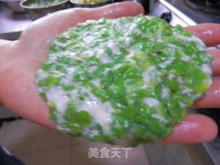 榆钱饼的做法步骤：5