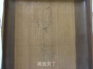 2017，“金鸡报福”蛋糕卷的做法步骤：2