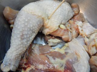 沙茶烤鸡腿的做法步骤：2