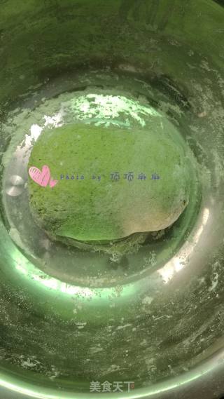 手擀油泼菠菜面的做法步骤：6