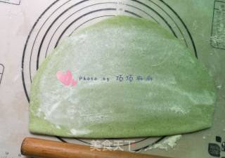 手擀油泼菠菜面的做法步骤：17