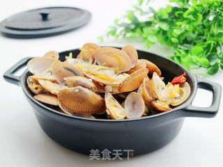 酒焗花甲的做法步骤：7