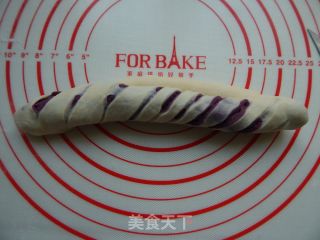 紫薯面包卷的做法步骤：14