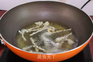 香酥炸蕨菜的做法步骤：7
