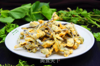 香酥炸蕨菜的做法步骤：8